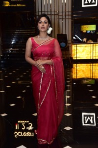 actress samyuktha menon in a red saree