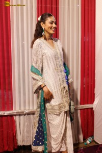 bigg boss winner and actress Sana Makbul beautiful in a traditional white dress