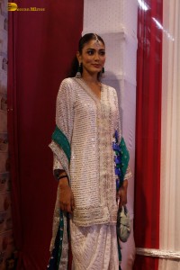 bigg boss winner and actress Sana Makbul beautiful in a traditional white dress