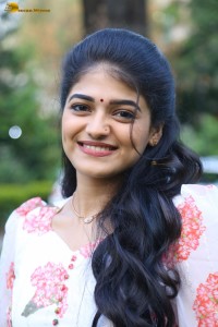 telugu actress Sangeerthana Vipin in a salwar dress