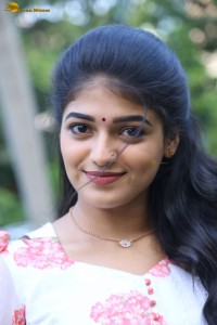 telugu actress Sangeerthana Vipin in a salwar dress