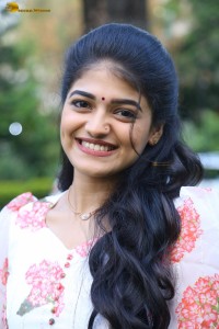 telugu actress Sangeerthana Vipin in a salwar dress