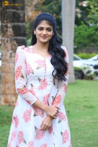telugu actress Sangeerthana Vipin in a salwar dress