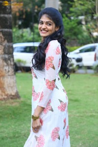 telugu actress Sangeerthana Vipin in a salwar dress