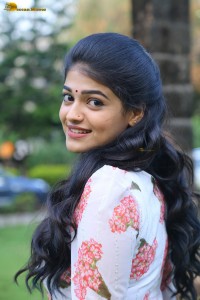 telugu actress Sangeerthana Vipin in a salwar dress