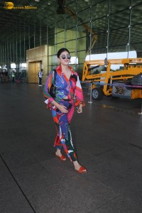 indian actress and model sanjana sanghi in a colorful attire