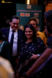 Santosham OTT Awards 2023 attended by Murali Mohan, JD Chakravarthy, Anasuya Bharadwaj, Hamsa Nandini, and Jayasudha