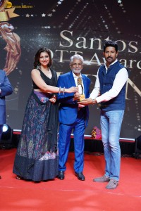 Santosham OTT Awards 2023 attended by Murali Mohan, JD Chakravarthy, Anasuya Bharadwaj, Hamsa Nandini, and Jayasudha