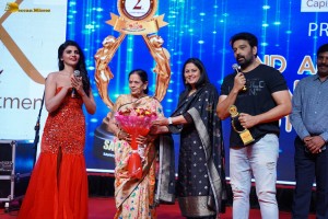 Santosham OTT Awards 2023 attended by Murali Mohan, JD Chakravarthy, Anasuya Bharadwaj, Hamsa Nandini, and Jayasudha