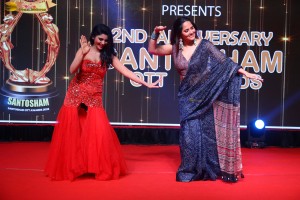 Santosham OTT Awards 2023 attended by Murali Mohan, JD Chakravarthy, Anasuya Bharadwaj, Hamsa Nandini, and Jayasudha