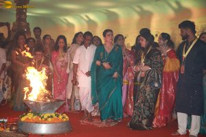 Sarbojanin Durga Puja 2025 attended by Kajol, Ajay Devgn, Tanishaa, Rani Mukerji, Alia Bhatt, and others