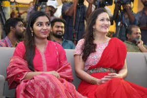 Sardar movie pre-release attended by Karthi, Nagarjuna Akkineni and Rajisha Vijayan