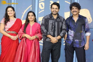 Sardar movie pre-release attended by Karthi, Nagarjuna Akkineni and Rajisha Vijayan