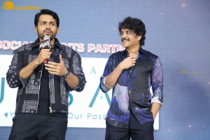 Sardar movie pre-release attended by Karthi, Nagarjuna Akkineni and Rajisha Vijayan