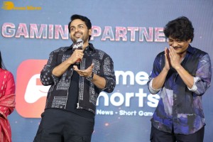 Sardar movie pre-release attended by Karthi, Nagarjuna Akkineni and Rajisha Vijayan