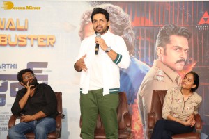 Sardar Success Meet attended by Karti and Rajisha Vijayan
