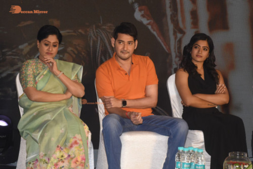 Pictures from all Sarileru Neekevvaru Movie Events attended by Mahesh Babu, Rashmika and Vijayashanti