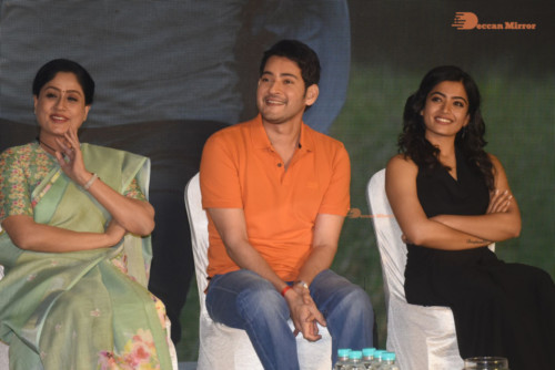 Pictures from all Sarileru Neekevvaru Movie Events attended by Mahesh Babu, Rashmika and Vijayashanti