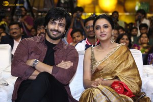 Saripodhaa Sanivaaram Pre-Release Function attended by Nani, Priyanka Arul Mohan, SJ Suryah, and Ali