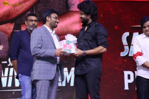 Saripodhaa Sanivaaram Pre-Release Function attended by Nani, Priyanka Arul Mohan, SJ Suryah, and Ali