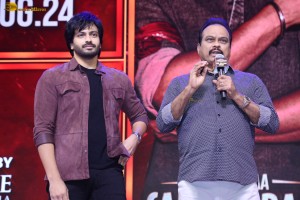 Saripodhaa Sanivaaram Pre-Release Function attended by Nani, Priyanka Arul Mohan, SJ Suryah, and Ali