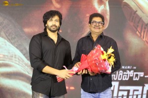 Saripodhaa Sanivaaram Thanks Meet attended by Nani and Priyanka Arul Mohan