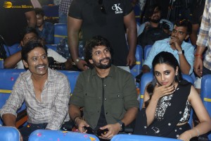 Saripodhaa Sanivaaram Trailer Launch attended by Nani, Priyanka Arul Mohan, and Suryah