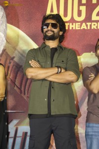 Saripodhaa Sanivaaram Trailer Launch attended by Nani, Priyanka Arul Mohan, and Suryah