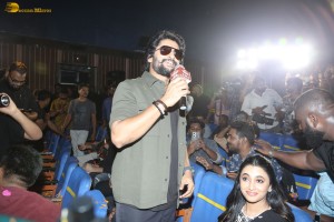 Saripodhaa Sanivaaram Trailer Launch attended by Nani, Priyanka Arul Mohan, and Suryah