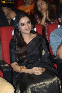 Saripodhaa Sanivaaram Vijaya Veduka attended by Nani, Priyanka Arul Mohan, Ali, SJ Suryah, and Dil Raju