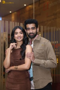 Sarkaaru Noukari Trailer Launch attended by Akash Goparaju, Bhavana Vazhapandal, Raghavendra Rao, and others