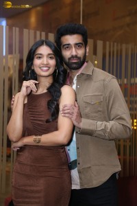 Sarkaaru Noukari Trailer Launch attended by Akash Goparaju, Bhavana Vazhapandal, Raghavendra Rao, and others