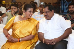 Trailer Launch of Telugu Film Sasanasabha attended by Indra Sen, Aishwarya Raj and Roja