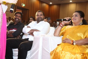 Trailer Launch of Telugu Film Sasanasabha attended by Indra Sen, Aishwarya Raj and Roja