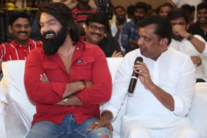 Trailer Launch of Telugu Film Sasanasabha attended by Indra Sen, Aishwarya Raj and Roja