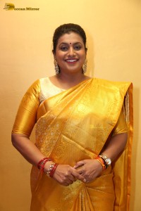 Trailer Launch of Telugu Film Sasanasabha attended by Indra Sen, Aishwarya Raj and Roja