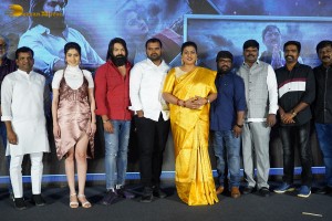 Trailer Launch of Telugu Film Sasanasabha attended by Indra Sen, Aishwarya Raj and Roja