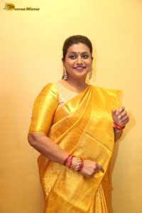 Trailer Launch of Telugu Film Sasanasabha attended by Indra Sen, Aishwarya Raj and Roja