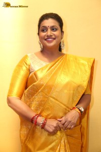 Trailer Launch of Telugu Film Sasanasabha attended by Indra Sen, Aishwarya Raj and Roja