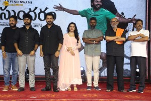 Sathyam Sundaram Pre-Release Function attended by Karthi, Sri Divya, Vishwak Sen, Daggubati Suresh Babu, and others
