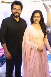 Sathyam Sundaram Pre-Release Function attended by Karthi, Sri Divya, Vishwak Sen, Daggubati Suresh Babu, and others