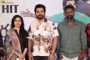 Sathyam Sundaram Success Meet attended by Karthi and Sri Divya