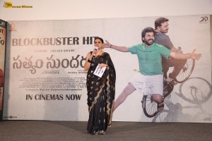 Sathyam Sundaram Success Meet attended by Karthi and Sri Divya