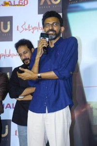Satyabhama First Look Launch attended by Kajal Aggarwal, Akhil Degala, and Sekhar Kammula