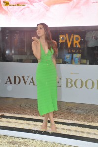 Kartik Aaryan and Kiara Advani promote their film Satyaprem Ki Katha at PVR Citi Mall on June 26, 2023