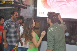 Kartik Aaryan and Kiara Advani promote their film Satyaprem Ki Katha at PVR Citi Mall on June 26, 2023