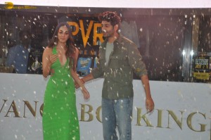 Kartik Aaryan and Kiara Advani promote their film Satyaprem Ki Katha at PVR Citi Mall on June 26, 2023