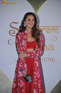Kartik Aaryan and Kiara Advani launch a song from their film Satyaprem Ki Katha on June 21, 2023