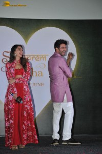 Kartik Aaryan and Kiara Advani launch a song from their film Satyaprem Ki Katha on June 21, 2023
