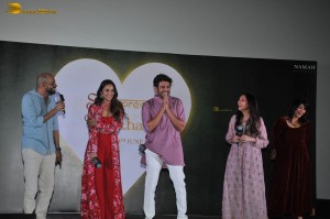 Kartik Aaryan and Kiara Advani launch a song from their film Satyaprem Ki Katha on June 21, 2023